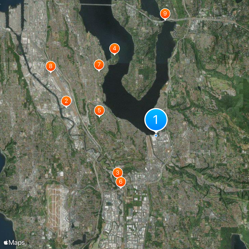 Boeing Renton Factory Map