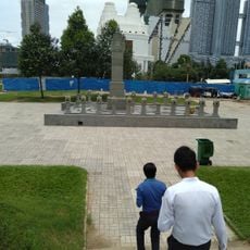 Memorial Stupa of Diamond Bridge stampede
