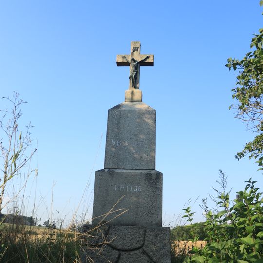 Kříž u cesty v Zahrádce