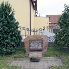 Gedenkstein für Treffen der Roten Armee mit US-Armee am 25.04.1945 Zum Elbblick 11 (vor)