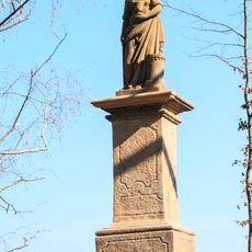 Statue of Saint Barbara near Staňkova Lhota