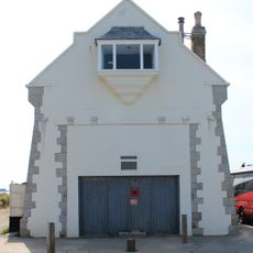 The Old Life Boat House And Slip Way