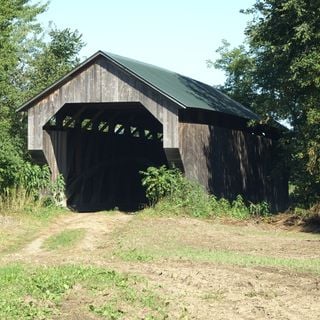 Gates Farm Bedeckte Brücke