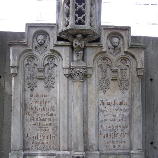 Ondrejský cintorín, náhrobok