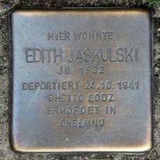 Stolperstein für Edith Jaskulski