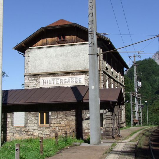 Innerbraz Aufnahmsgebäude Hintergasse