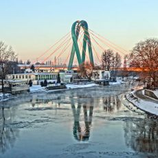 University Bridge in Bydgoszcz
