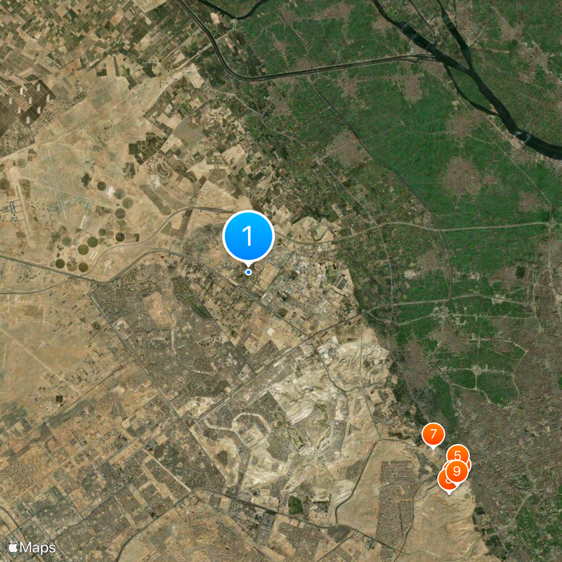Smart Village Egypt Map