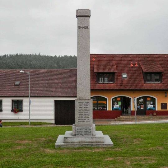 Pomník padlým v Mrákotíně