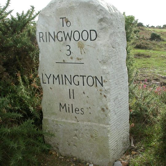 Milestone 300 Metres South Of Picket Post Junction