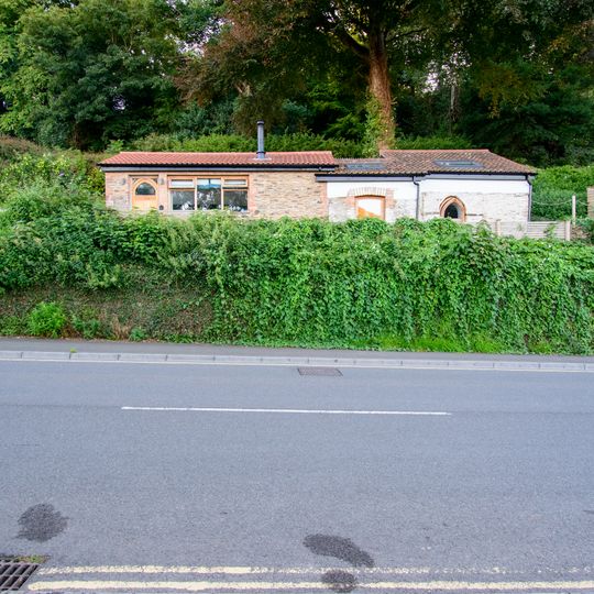 Summerhouse In Front Garden Of Laston House