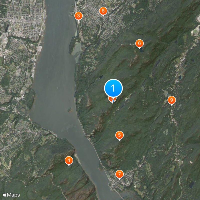 Breakneck Ridge Mappa