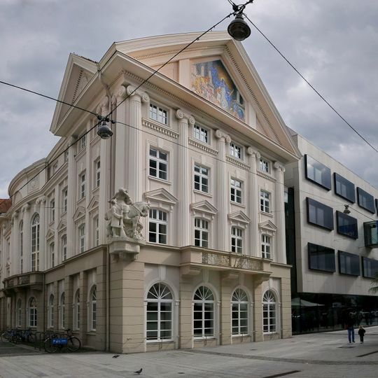 Amtsgebäude, Hypopassage, Altes Landhaus