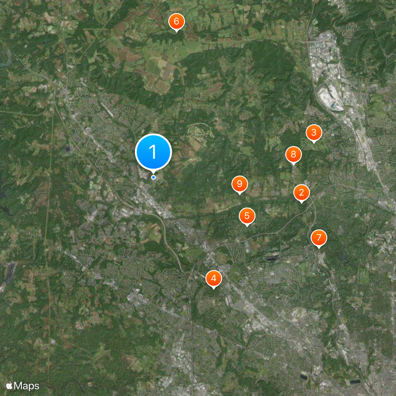 Rosewood Center Map
