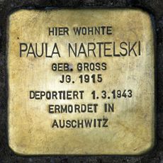 Stolperstein für Paula Nartelski