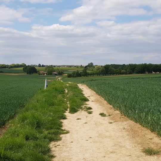 Belgium-Netherlands boundary stone no. 76
