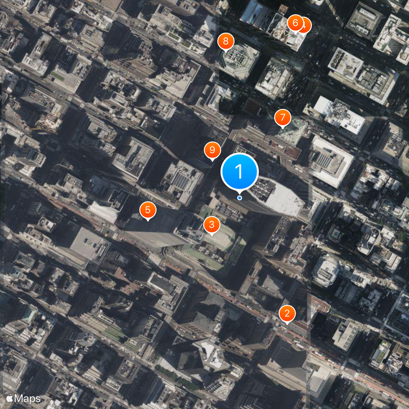 MetLife Building Karte