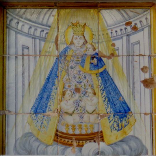 Ceramic panel of Our Lady of the Forsaken