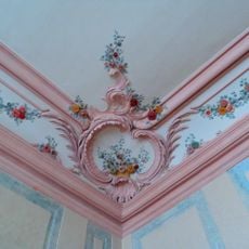 Griestu un sienu mākslinieciskā apdare (29 telpās)