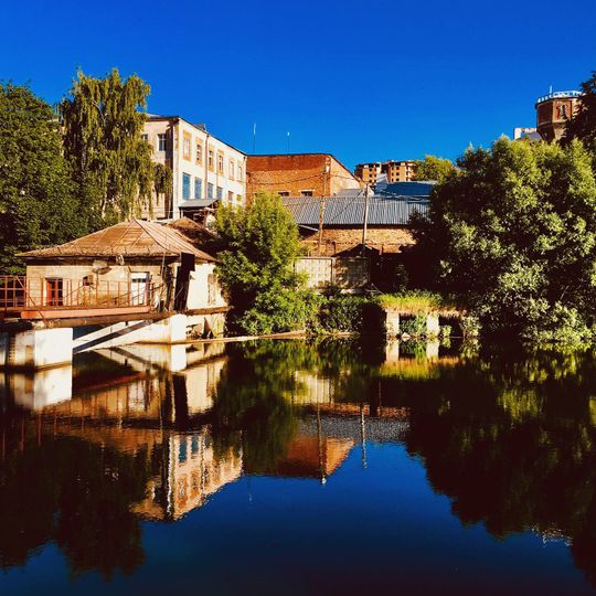 Водонапорная башня английско-камвольной фабрики А.П. Прохорова