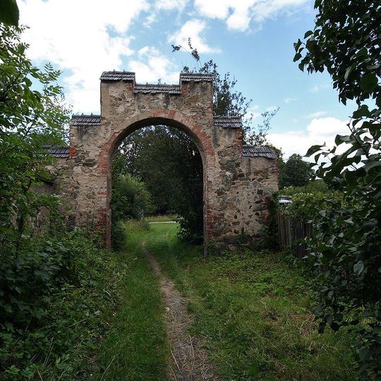 Ciechanowice palace park