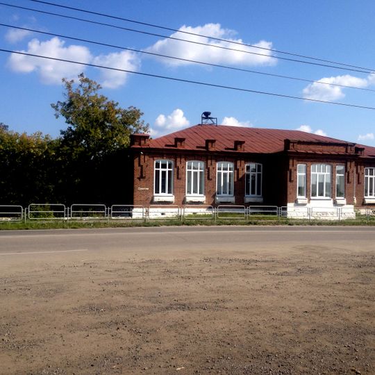 Земская школа, одноэтажная, каменная