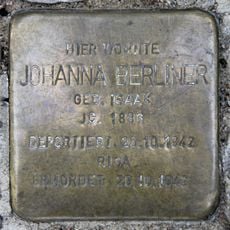 Stolperstein em memória de Johanna Berliner