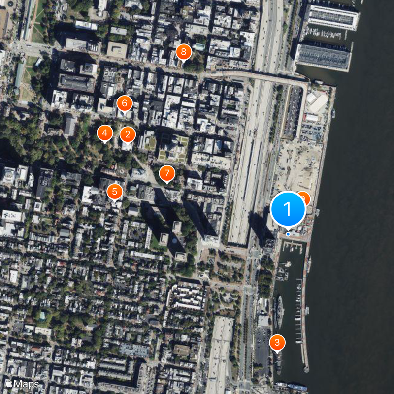Penn's Landing Map