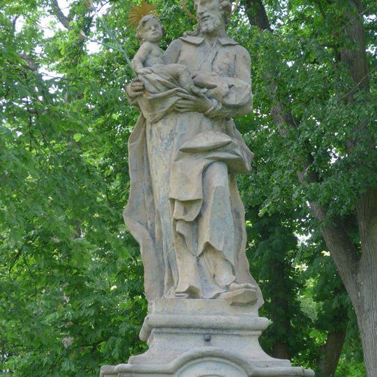Statue of Saint Joseph in Broumov
