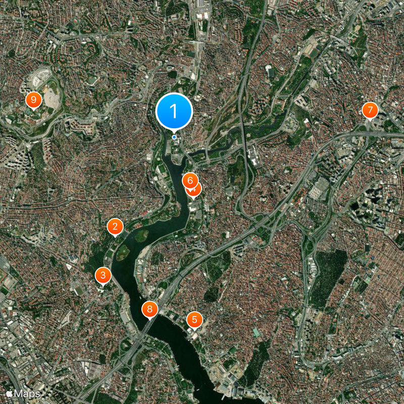 Istanbul Bilgi University Map