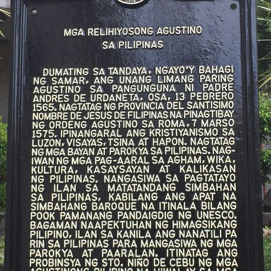 Religious Agustinians of the Philippines historical marker