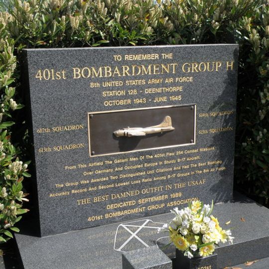401st Bombardment Group USAAF Memorial, Deenethorpe