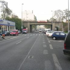 Railway bridge over Svornosti street