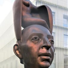 Pomník Georga Karse v Žižkově ulici v Kralupech nad Vltavou