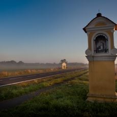 Column shrine in Jesenice