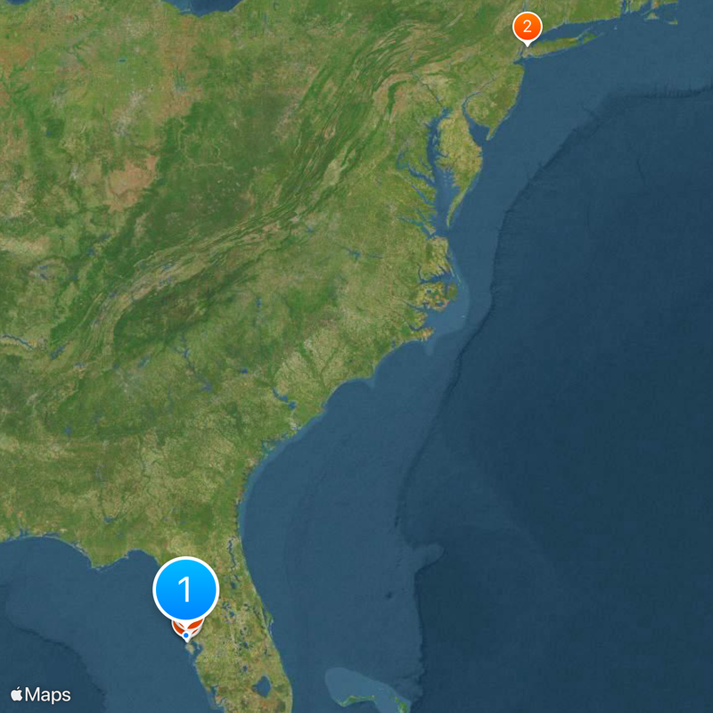 Honeymoon Island State Park Mappa