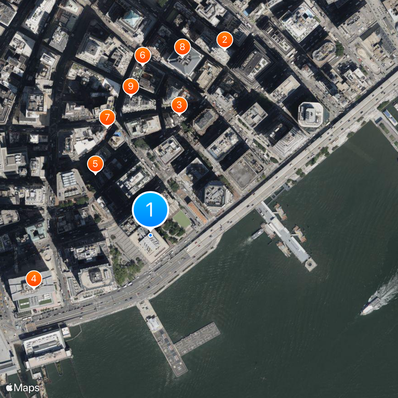 55 Water Street Mappa