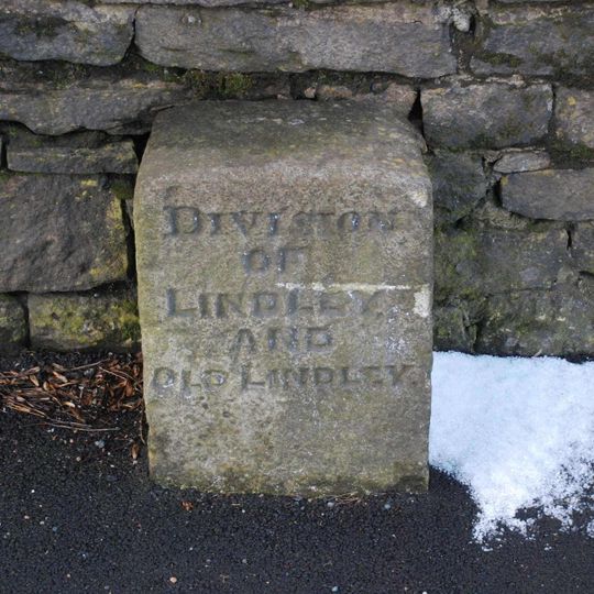 Boundary Stone Outside Peat Ponds Farm