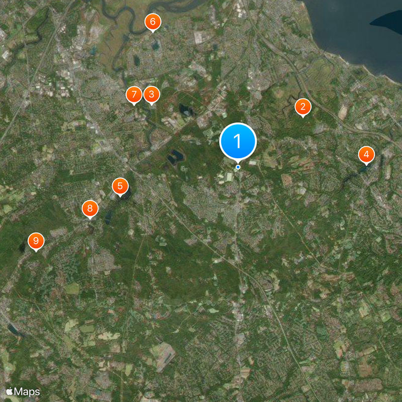 Old Bridge Township Map