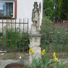 Socha svatého Floriána v Horní ulici v Mojžíři