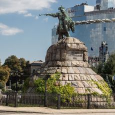 Monument to Bohdan Khmelnytsky in Kyiv