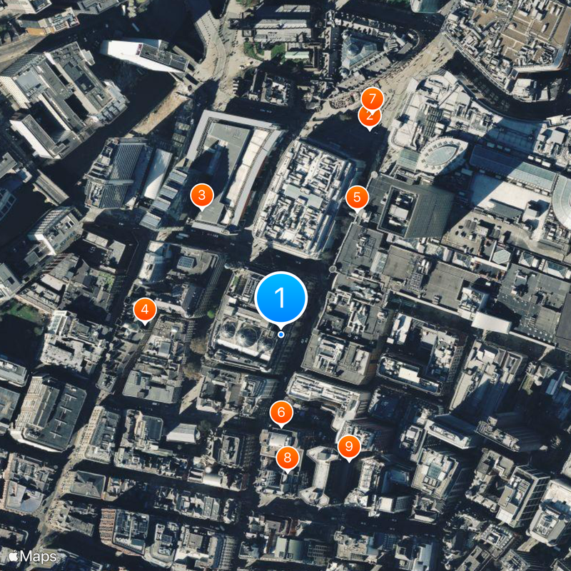 Royal Exchange Mappa
