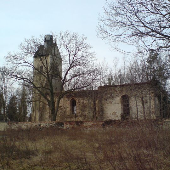 Former evangelical church in Ruszów