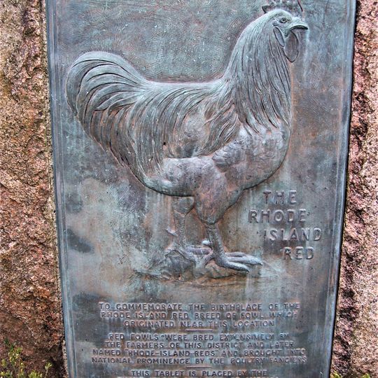 Rhode Island Red Monument