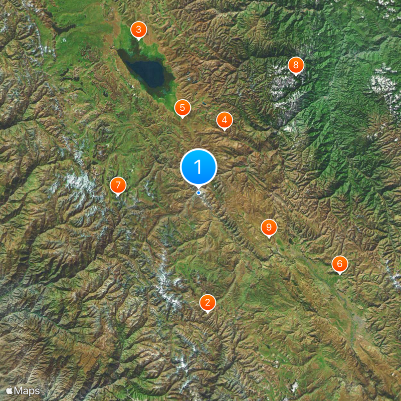 La Oroya Map