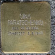 Stolperstein für Sina Paratschenko
