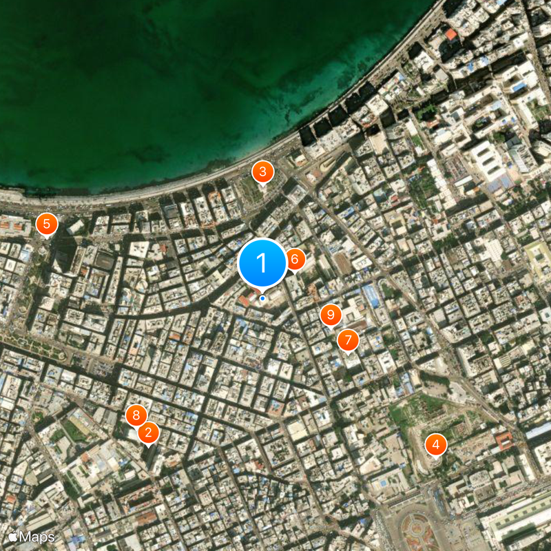 Saint Mark's Coptic Orthodox Cathedral Map