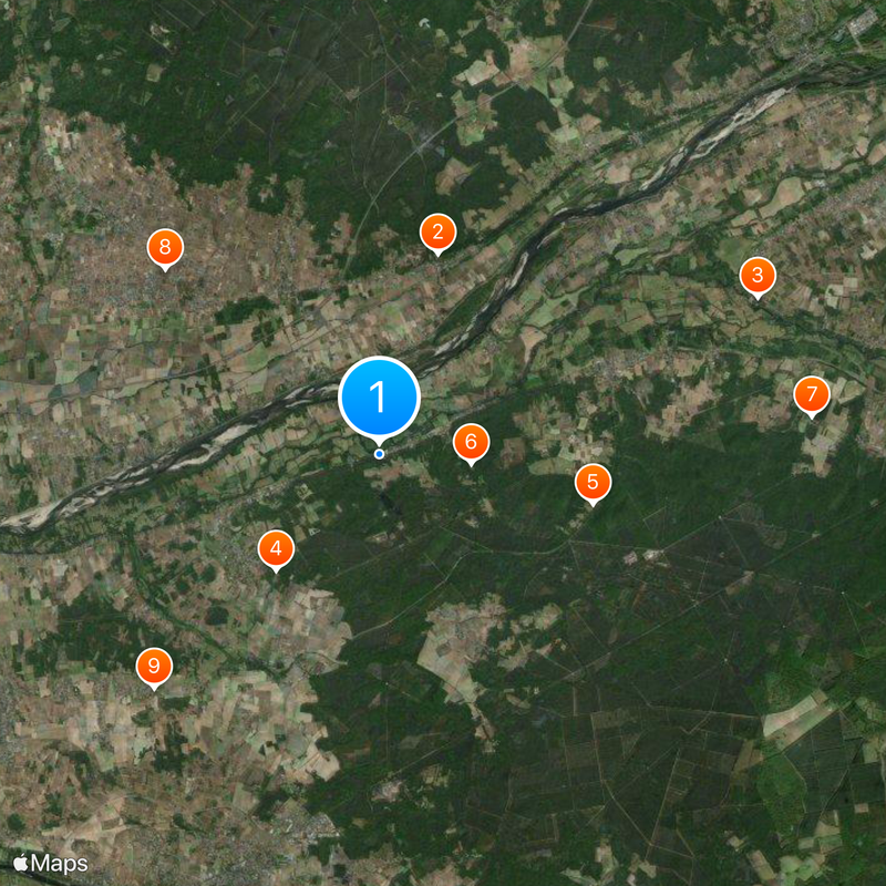 Château d'Ussé Map