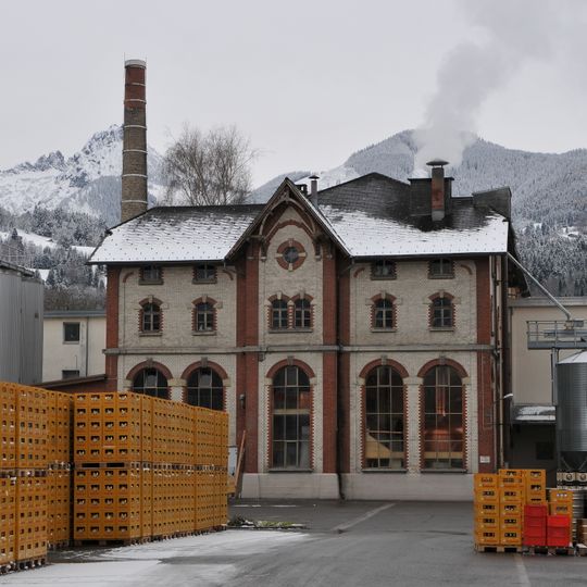 Sudhaus der Brauerei