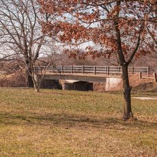 Most přes Doubravu v Záboří nad Labem u čističky